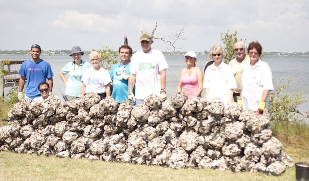 FOS Oyster Bagging Volunteers